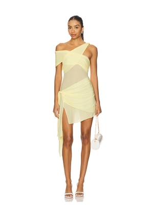Ronny Kobo Izel Dress in Yellow. Size L. Also in M.