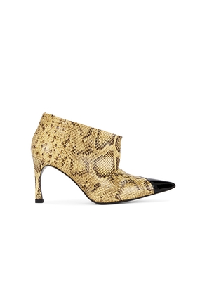 ROTATE Pointed Toe Boot in Beige. Size 36. Also in 37, 38, 39, 40.