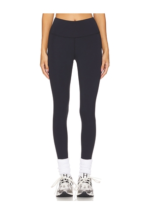 WellBeing + BeingWell WarmWell Stirrup Legging in Black. Size XL. Also in XXS.