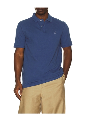 Polo Ralph Lauren Short-sleeve Mesh Polo in Royal. Size L. Also in M, S, XL/1X, XXL/2X.