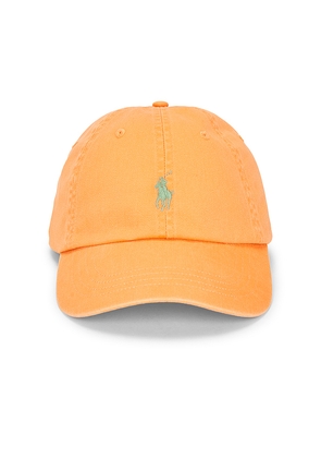 Polo Ralph Lauren Chino Sport Cap in Orange.