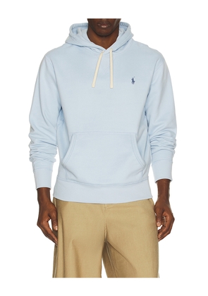 Polo Ralph Lauren Long Sleeve Rl Fleece Pullover Hoodie in Baby Blue. Size L. Also in M, S, XXL/2X.