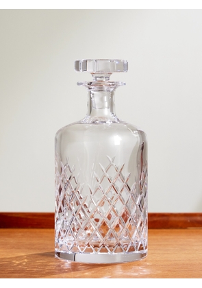 Soho Home - Barwell Cut Crystal Large Decanter - Men - Neutrals
