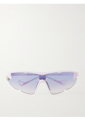 DISTRICT VISION - POST ARCHIVE FACTION Junya Racer D-Frame Polycarbonate and Titanium Sunglasses - Men - Blue