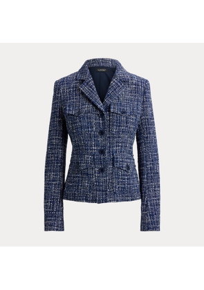Cotton-Blend Bouclé Blazer
