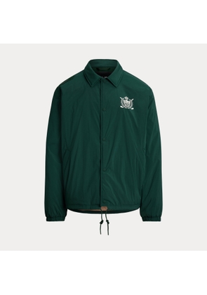 Crest-Print Coach’s Jacket
