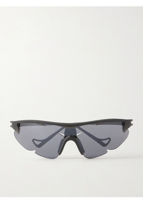 DISTRICT VISION - POST ARCHIVE FACTION Junya Racer D-Frame Polycarbonate and Titanium Sunglasses - Men - Gray