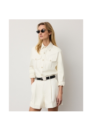 Landry Lambskin Shirt