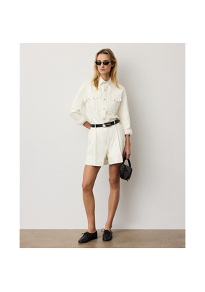 Hannes Lambskin Short