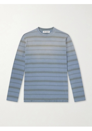 Our Legacy - Striped Cotton-Jersey T-Shirt - Men - Blue - IT 44
