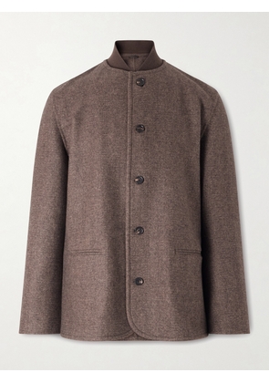 Loro Piana - Chilton Herringbone Virgin Wool and Cashmere-Blend Jacket - Men - Brown - IT 46