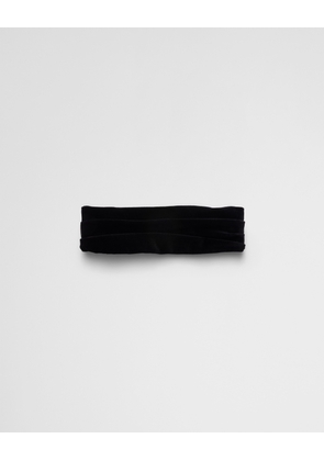 Velvet headband