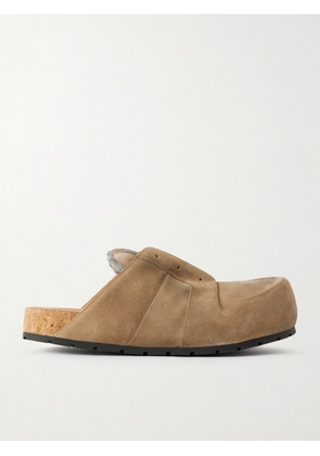 Balenciaga - Dumbo Suede Mules - Men - Neutrals - EU 41