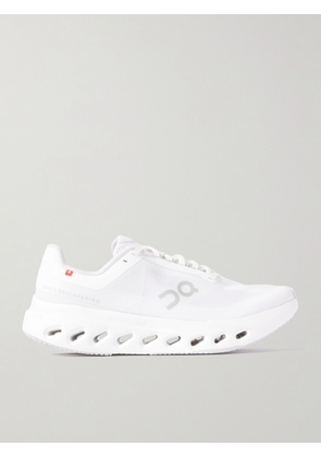 ON - Cloudsurfer Next Rubber-Trimmed Mesh Running Sneakers - Men - White - US Men's 7