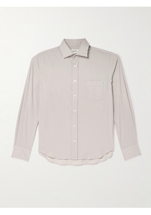 Hartford - Paul Pat Cotton-Poplin Shirt - Men - Gray - S