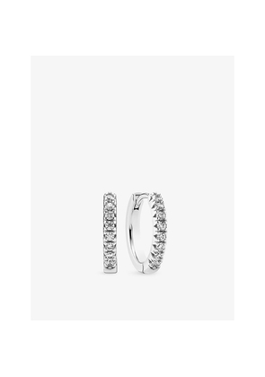 Sif Jakobs Ellera Medio Sterling-Silver and Zirconia Hoop Earrings