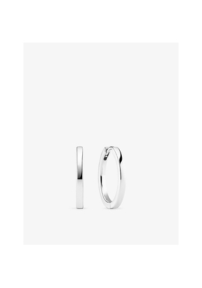 Sif Jakobs Ellera Pianura Rhodium-Plated 925 Sterling Silver Hoop Earrings