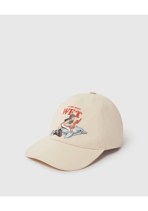 Stella McCartney - Jeff Koons Slippery When Wet Cap, Woman, Ivory, Size: 60