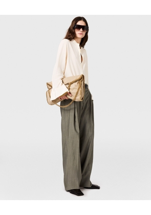 Stella McCartney - Band Collar Shirt, , Size: 36