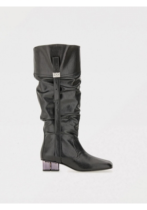 Boots GANNI Woman color Black