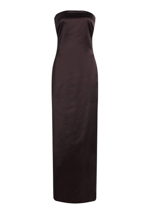 The Row Dolci Strapless Silk-Blend Maxi Dress - Moda Operandi