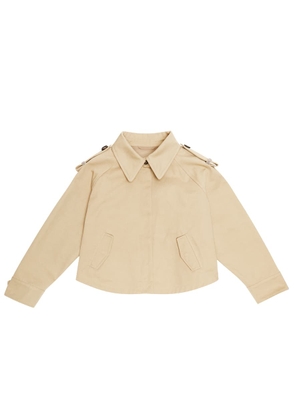 Brunello Cucinelli Kids Cotton gabardine jacket