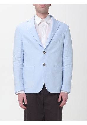 Blazer AGNONA Men color Gnawed Blue