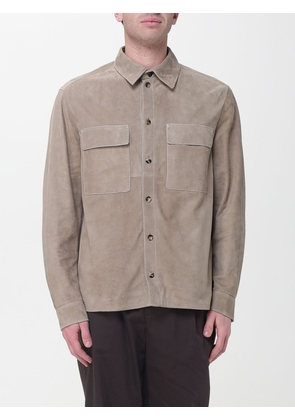 Jacket AGNONA Men color Dove Grey