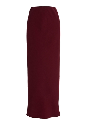 Carla Zampatti Bias-Cut Crepe Skirt - Moda Operandi