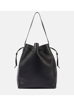 The Row Belvedere leather bucket bag