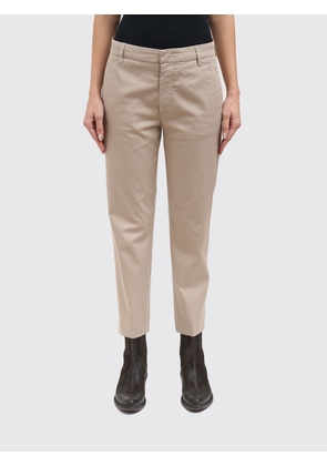 Pants DONDUP Woman color White