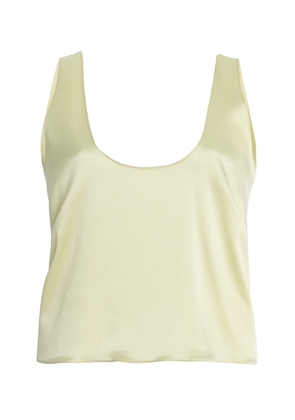 Leset Barb Satin Tank Top - Moda Operandi