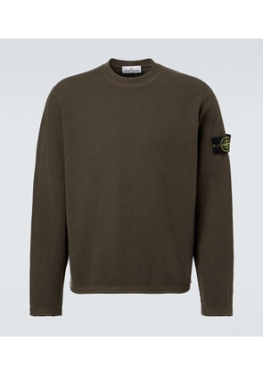 Stone Island Compass wool-blend sweatshirt
