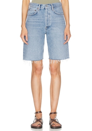 AGOLDE 90s Short in Riptide - Denim-Light. Size 23 (also in ).