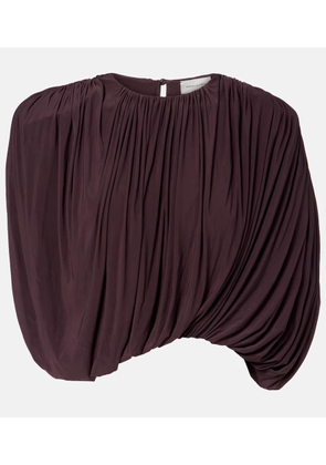 Magda Butrym Asymmetric draped top