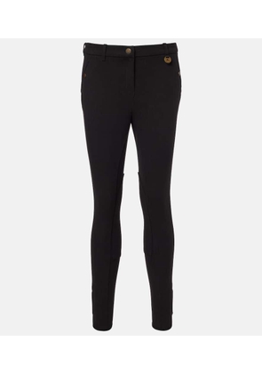 Burberry Cotton-blend skinny pants