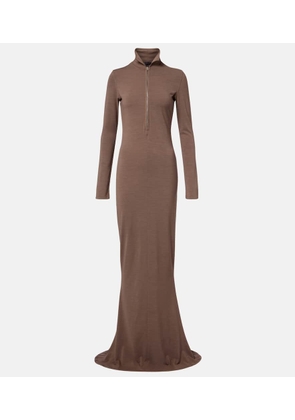 Mugler Jersey gown