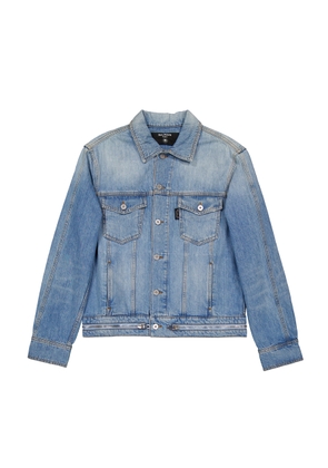 Balmain Denim jacket with zip fastening