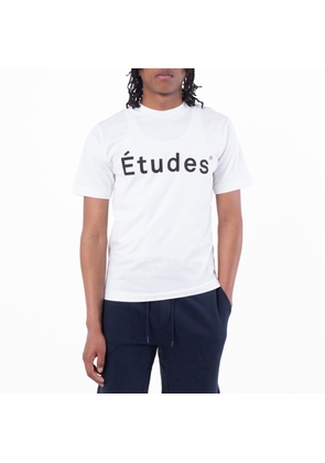 Etudes Wonder Logo Print Cotton T-Shirt