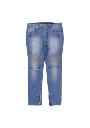 Balmain Denim Slim-Fit Biker Jeans