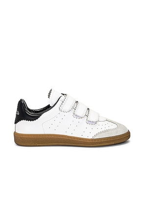 Isabel Marant Beth Sneaker in White - White. Size 36 (also in 37, 38, 39, 40, 41, 42).