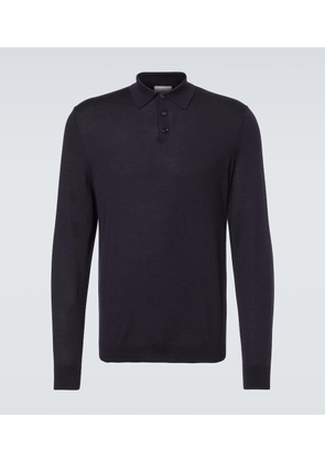 Allude Virgin wool polo sweater