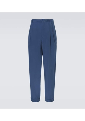 Saint Laurent Silk habotai straight pants