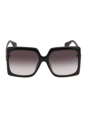 Gucci Grey Gradient Square Ladies Sunglasses GG0876SA 001 59