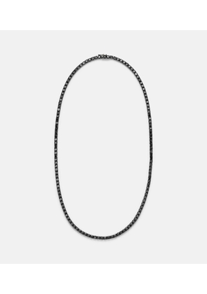 Shay Jewelry 18kt black gold (750/1000) necklace with diamonds