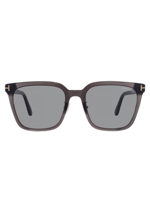 Tom Ford Blue Square Unisex Sunglasses FT1132-K 05V 56