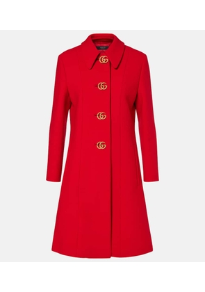 Gucci Double G wool coat