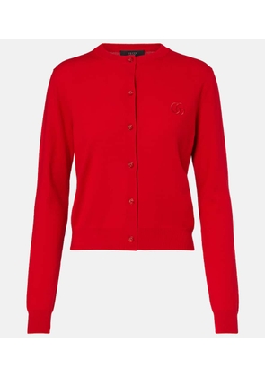 Gucci Double G wool cardigan