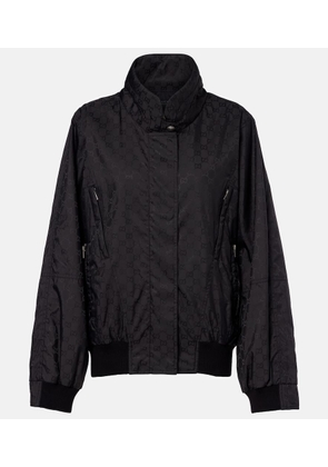 Gucci GG cotton-trimmed jacket
