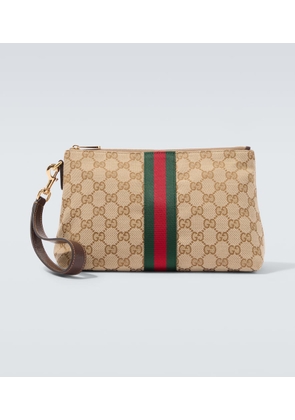 Gucci GG Canvas Small pouch with strap